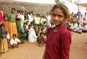 Geeta with her village