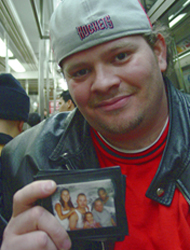 Omar on subway